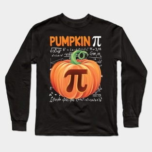 Pi Day Gift Pumpkin Pie Long Sleeve T-Shirt